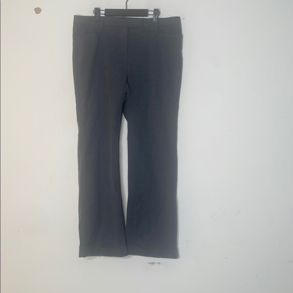 Express Charcoal Flare Pants